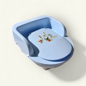 Olita copii Maltex baby mini toaleta cu recipient detasabil bing light blue imagine