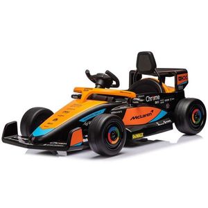 Masinuta electrica pentru copii Chipolino McLaren Formula 1 Orange cu telecomanda, greutate admisa 30 kg imagine