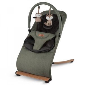 Balansoar pentru bebelusi Kidwell rubi verde si negru pliabil imagine