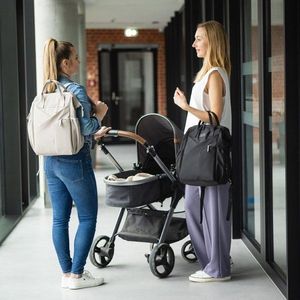 Rucsac pentru mamici Babyono Modern Stile Bej imagine