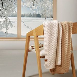 Paturica pentru copii Babyono Bej din lana merinos imagine