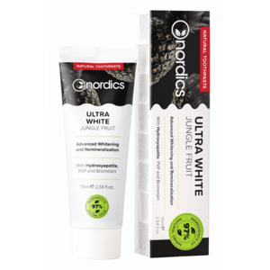 Pasta de dinti pentru albire cu carbune activ 75 ml Nordics imagine