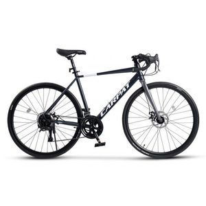 Bicicleta Carpat Adv C28300RG GriAlb, CursieraCyclocrossGravel, roti 28 inch, aluminiu 16 viteze, echipare A3-LTW00, frane disc imagine