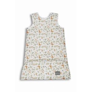 Sac de dormit din bumbac 0-24 luni Grow with me Forest Ivory Sleepee 2, 5 Tog imagine
