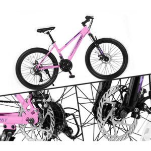 Bicicleta MTB Carpat One S26103 Roz, roti 26 inch, inaltime utilizator 150-165 cm, greutate suportata 120 kg imagine