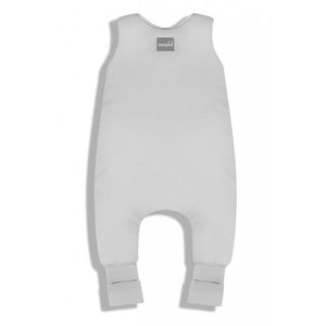 Sac de dormit cu 2 fete din bumbac cu picioare 6-12 luni light Gri Sleepee 1.5 Tog imagine