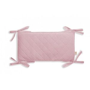 Protectie laterala pentru patut pachet 3x60 cm catifea Rose imagine