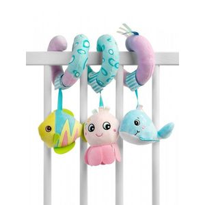 Spirala cu jucarii din plus pentru patutcarucior Sensillo Caracatita, structura flexibila, extensibila, usor de agatat imagine