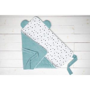 Wrap cu urechi Babyhorn pentru nou nascut Royal Baby Green Sleepee imagine