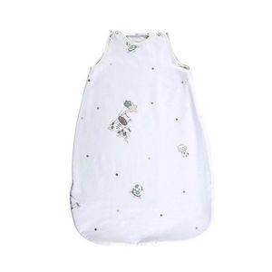 Sac de dormit de iarna 85 cm din bumbac ranforce Giraffe White imagine