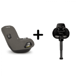 Scaun auto pentru copii Nuna Todl next Thunder rotativ, i-Size, 40-105 cm + baza isofix Base next i-Size pentru Todl next, testat ADAC imagine