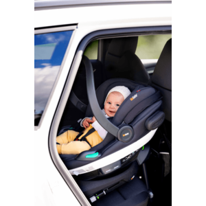 Scoica pentru copii BeSafe Go Beyond Negru SoftBreeze i-size, tetiera reglabila, 40-87 cm, certificare ADAC imagine