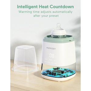 Incalzitor inteligent pentru biberoane 6 in 1 Momcozy imagine