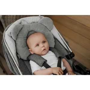 Perna cu adancitura impotriva plagioencefalie Royal Baby gri Sleepee imagine