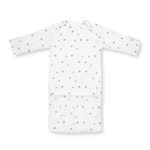 Saculet si caciulita cangur 0-2 luni Grey Dots Sleepee imagine