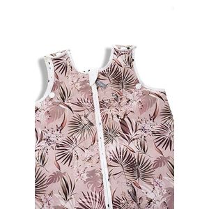 Sac de dormit din bumbac 0-24 luni Grow with me Jungle Pink Sleepee 2, 5 Tog imagine