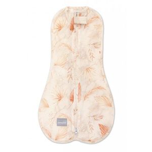 Saculet swaddle pemtru infasat nou nascut + caciulita First Step Boho Sand Sleepee imagine