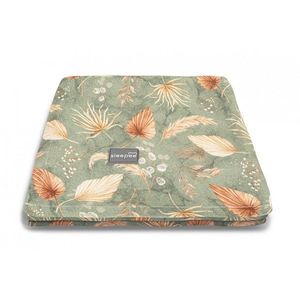 Paturica muselina si bambus 120x120 cm Boho Green Sleepee imagine