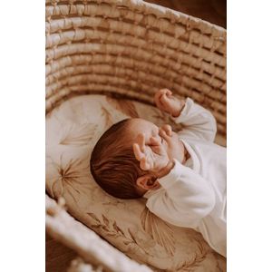 Set 2 cearsafuri cu elastic pentru landoucosulet bebe Boho SandBoho Botanic Sleepee imagine