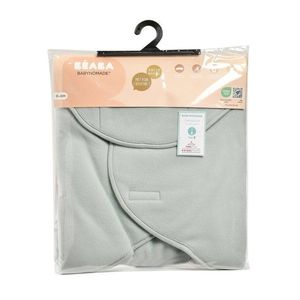 Paturica de infasat BabyNomade 0-6 luni Sage Green imagine