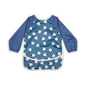 Bavetica cu maneca lunga Coccorito Oite pe fundal albastru imagine