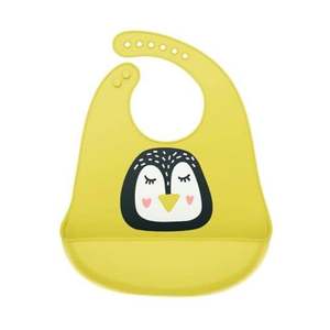 Bavetica silicon Coccorito Pinguin galben imagine