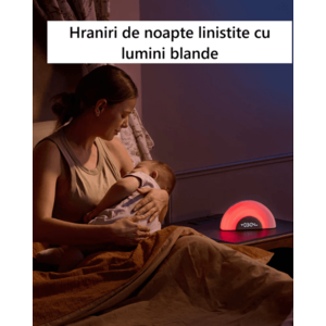 Lampa DreamSync smart cu sunete si muzica rainbow light Momcozy imagine