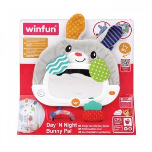 Iepuras cu activitati pentru patut sau carucior Winfun imagine