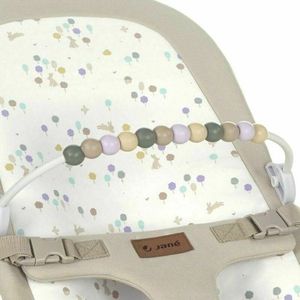 Balansoar Jane Ballu Iris pliabil, cu bara de jucarii si spatar reglabil in 3 pozitii, conform cu standardul european de siguranta EN 127902023 imagine