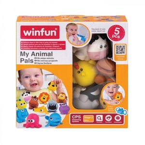 Set jucarii de baie Winfun animalute de la ferma imagine