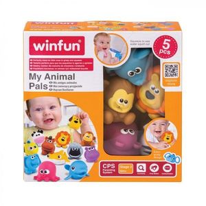 Set jucarii de baie Winfun animalute din jungla imagine