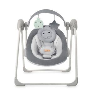 Leagan electric pentru bebelusi Momi Liss Grey imagine