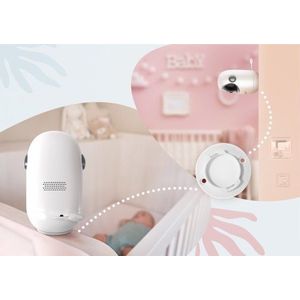 Monitor electric pentru bebelusi Neno Berkano cu receptor wireless imagine