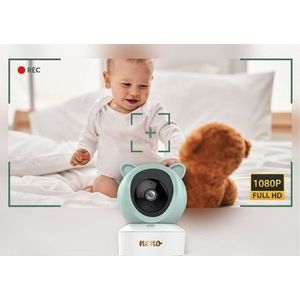 Video-monitor rotativ pentru copii Neno Ivo cu receptor, conectare prin telefon imagine