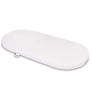 Saltea din spuma pentru landou 75x36x5 cm Nativo Travel Alba imagine