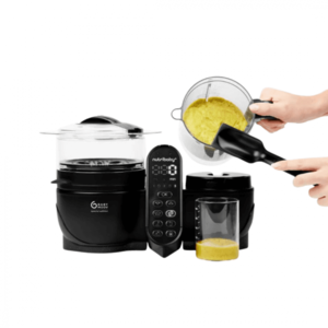 Robot multifunctional 5 in 1 Nutribaby+ XL Babymoov Mineral Black imagine