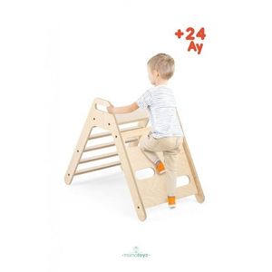 Triunghi de catarare MamaToyz Pikler Montessori imagine