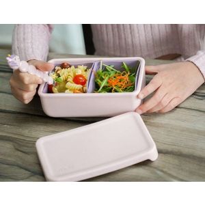 Cutie pranz bento Melii cu compartimente detasabile pink purple imagine