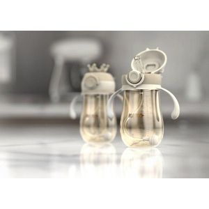 Set 2 sticle pentru copii Neno Mio cu pai imagine