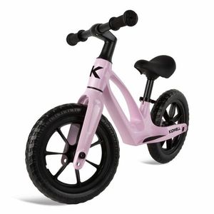 Bicicleta de echilibru fara pedale pentru copii Kidwell Vito Pink reglabila, ultra-usoara, roti Eva imagine