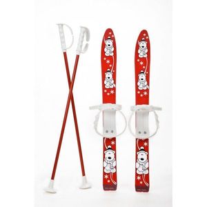 Schiuri pentru copii Marmat 70 cm rosu imagine