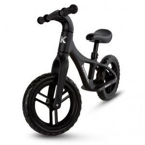 Bicicleta fara pedale Kidwell Jogo Black, roti din spuma Eva, greutate admisa 30 kg imagine