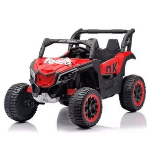 Masinuta electrica pentru 2 copii Nichiduta Off Road 4x4 Red, acumulator 12V4.5Ah, roti eva cu rulment , telecomanda 2.4G, lumini led, functie slow start, unitate audio cu usb si mp3 imagine