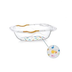 Cadita Babyjem transparenta cu dop de scurgere imagine