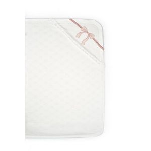 Paturica pentru nou nascut BabyCosy Bow powder imagine