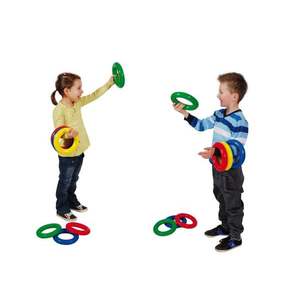 Set 4 inele din cauciuc moale de stimulare senzoriala Gym Ring imagine