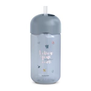 Sticla de apa fara picurare Bears Suavinex 340 ml albastru imagine