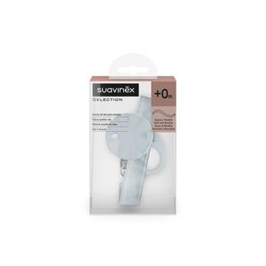 Lantisor clips pentru suzeta Wonderland Suavinex albastru imagine