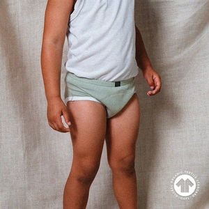 Set de 3 chilotei de antrenament la olita My Little Training Pants 3-4 ani Sage Green imagine