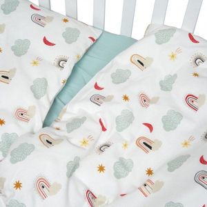 Set de lenjerie din flanel pentru patut cu 3 piese Twins 120x60 cm imagine